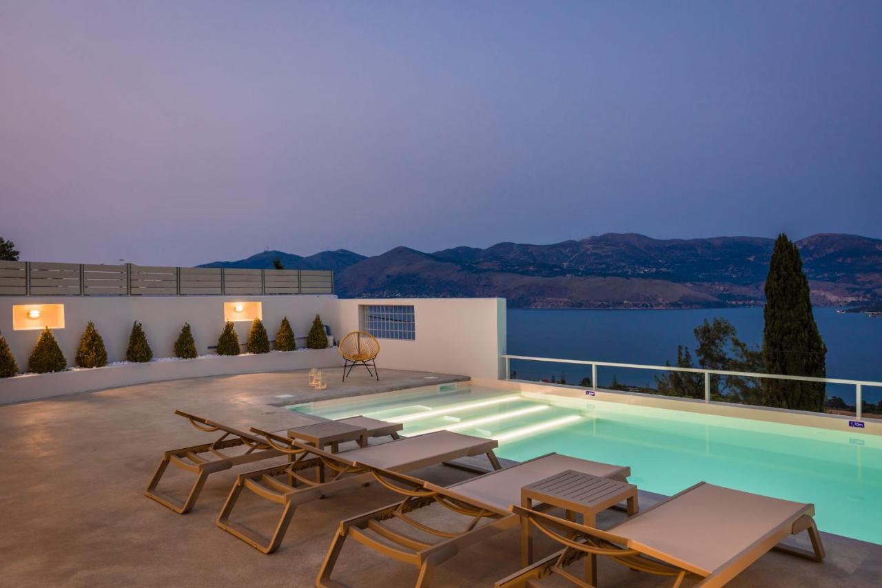 Villa Lavanta - Iris Sunset Villas Lépedha 외부 사진