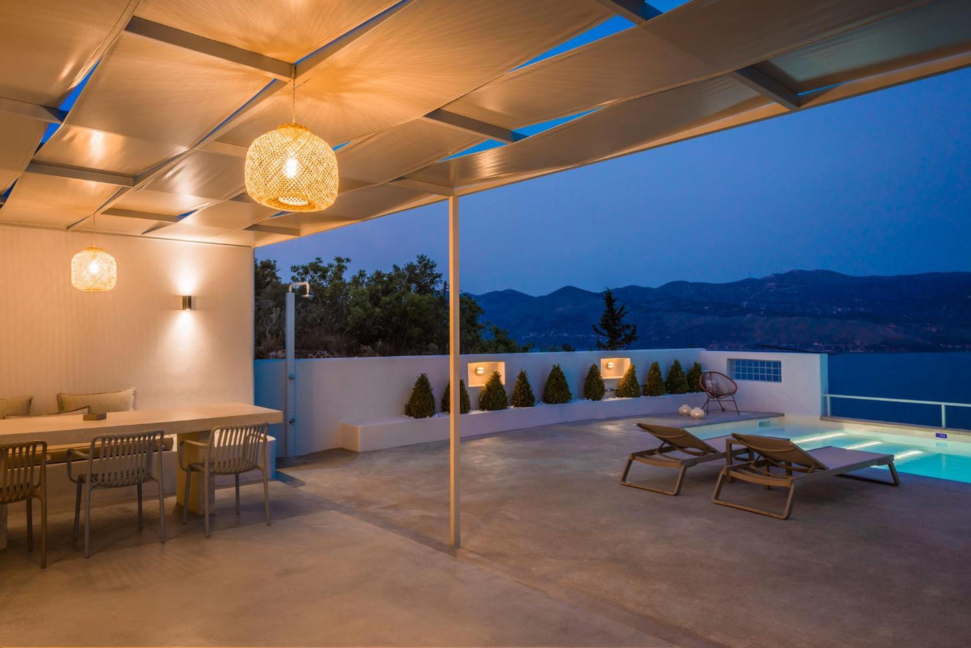 Villa Lavanta - Iris Sunset Villas Lépedha 외부 사진
